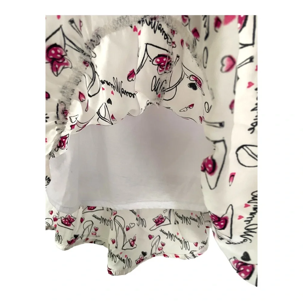 NWT Disney Parks Authentic Original Minnie Mouse sleeveless blouse - Picture 8 of 15